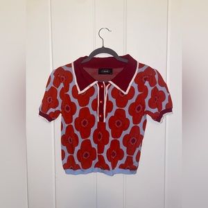 Cider floral polo, M